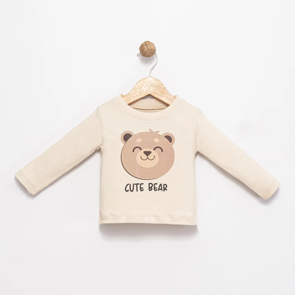 ASKILI SÜZENELİ BEAR NAKIŞLI 3 LÜ ERKEK BEBE TAKIM 6102