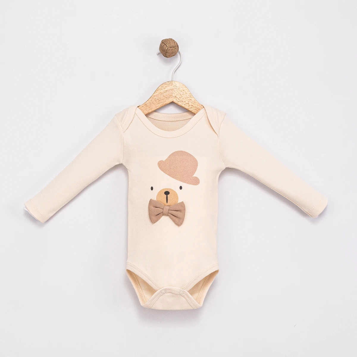 LET'S PARTY BEAR PAMUKLU 3 LÜ ERKEK BEBE TAKIM 6125