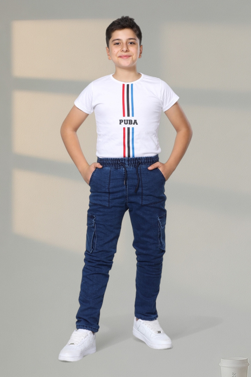 WELSOFTLU ERKEK ÇOCUK KOT PANTOLON 9340/1