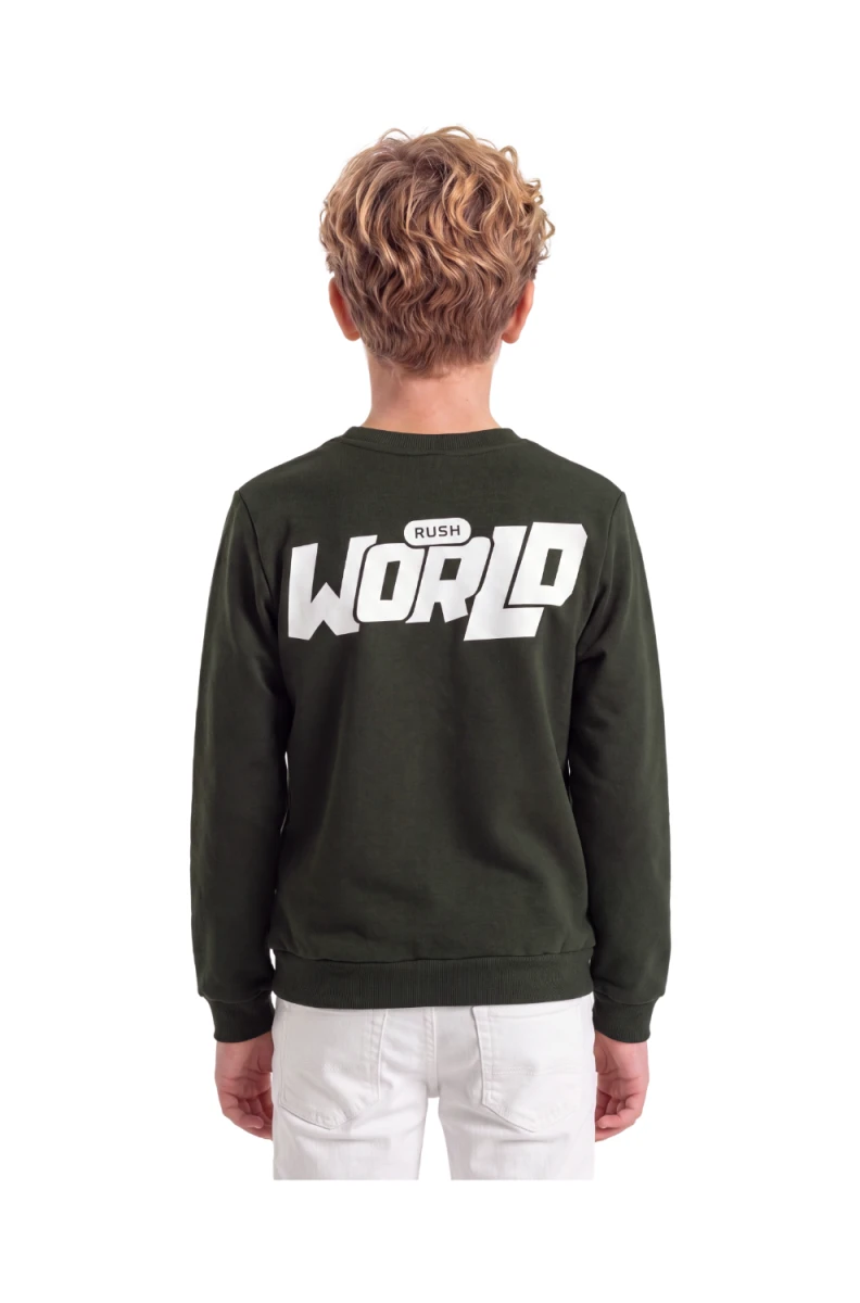 WORLD BASKILI 3 İP ERKEK ÇOCUK SWEAT 4177