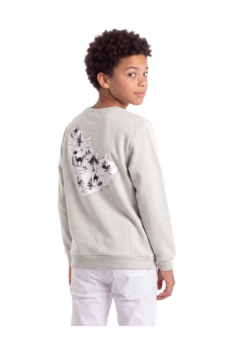 JAM INDUSTRIES BASKILI 3 İP ERKEK ÇOCUK SWEAT 4168