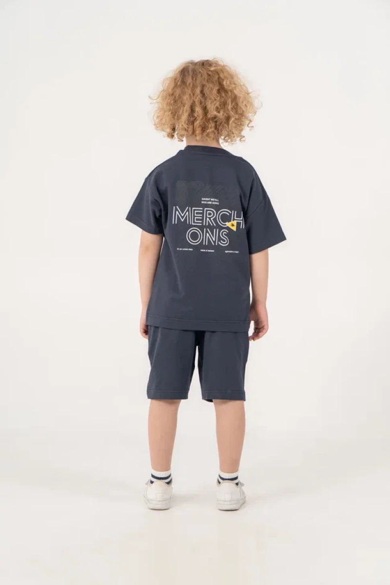 MERCH ONS BASKILI ERKEK ÇOCUK PENYE İKİLİ TAKIM 6193