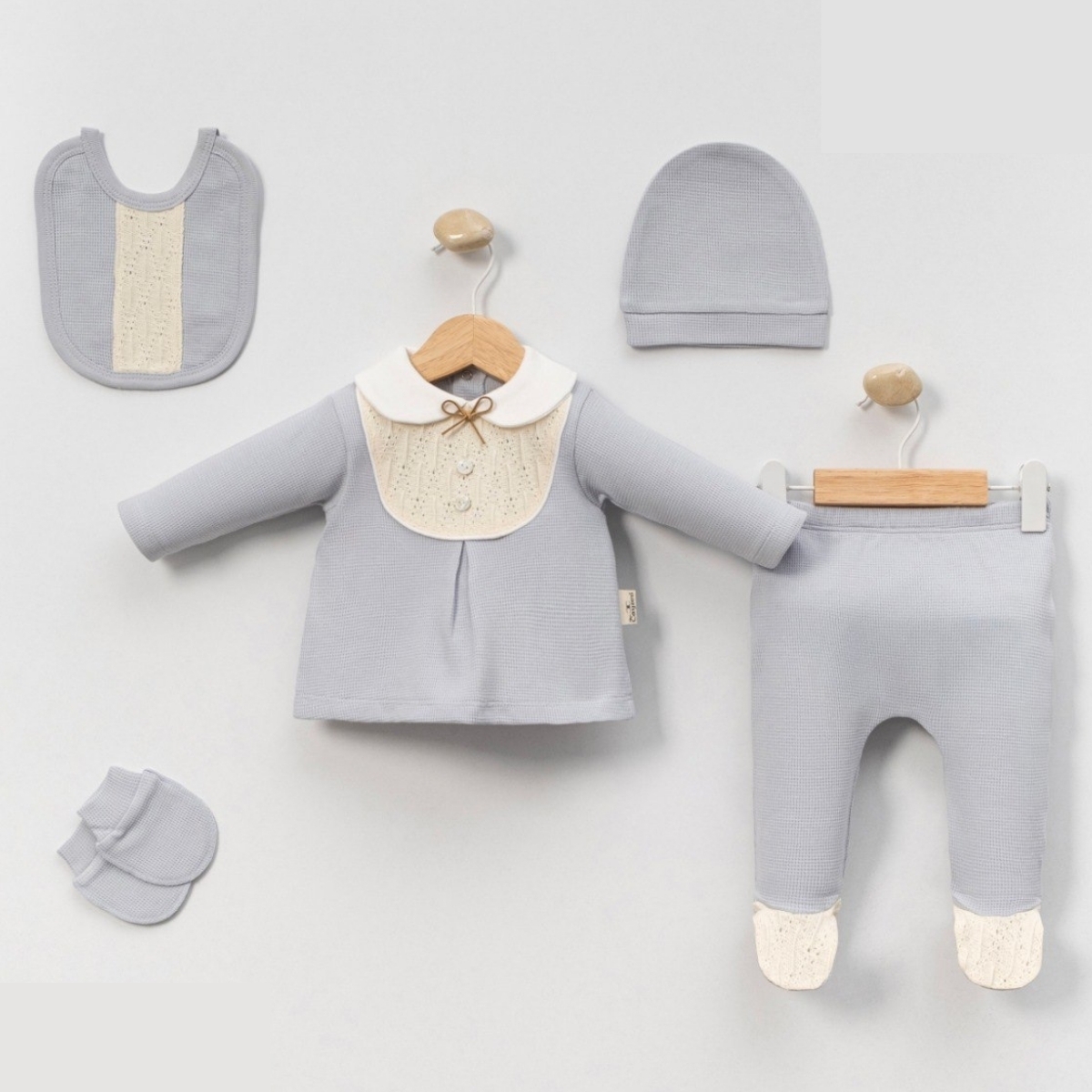 ADRİAN ERKEK 5 Lİ BEBE ZIBIN SET 2103