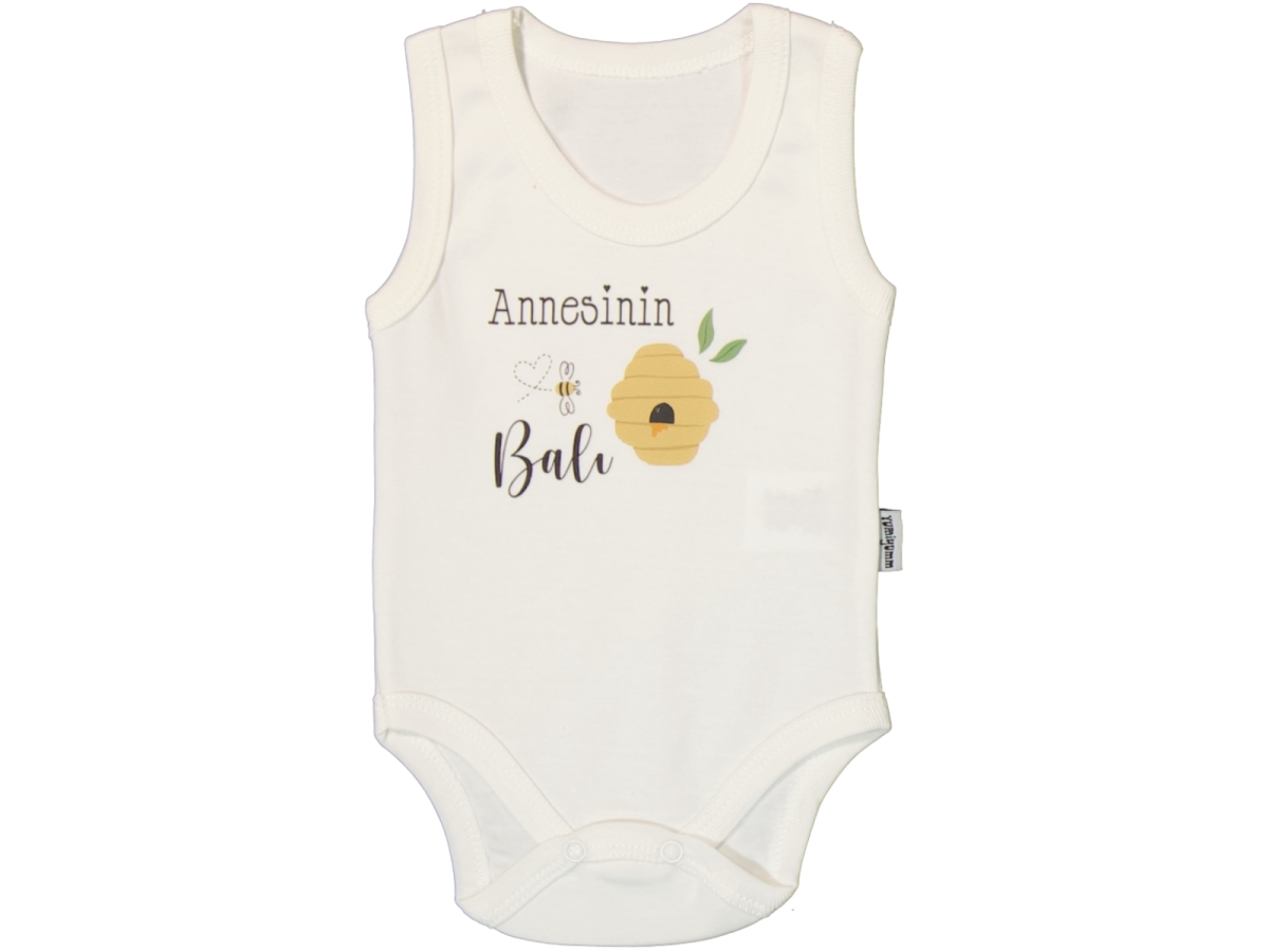  ANNESİNİN BALI BASKILI ASKILI ÇITÇITLI BADİ