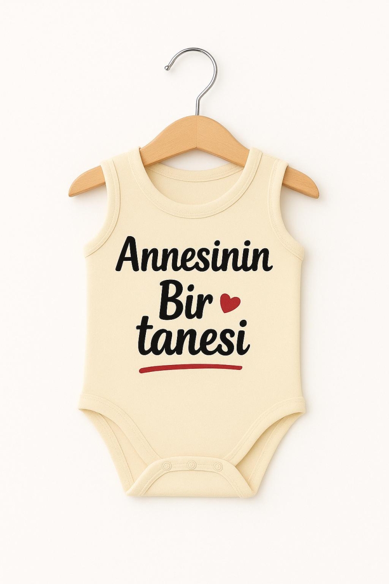 ANNESİNİN BİR TANESİ BASKILI ASKILI ÇITÇITLI BADİ 3064