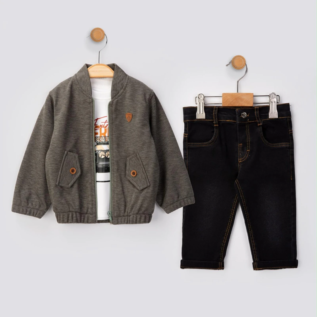ARMALI FERMUARLI CEKETLİ BEBE TAKIM 6368