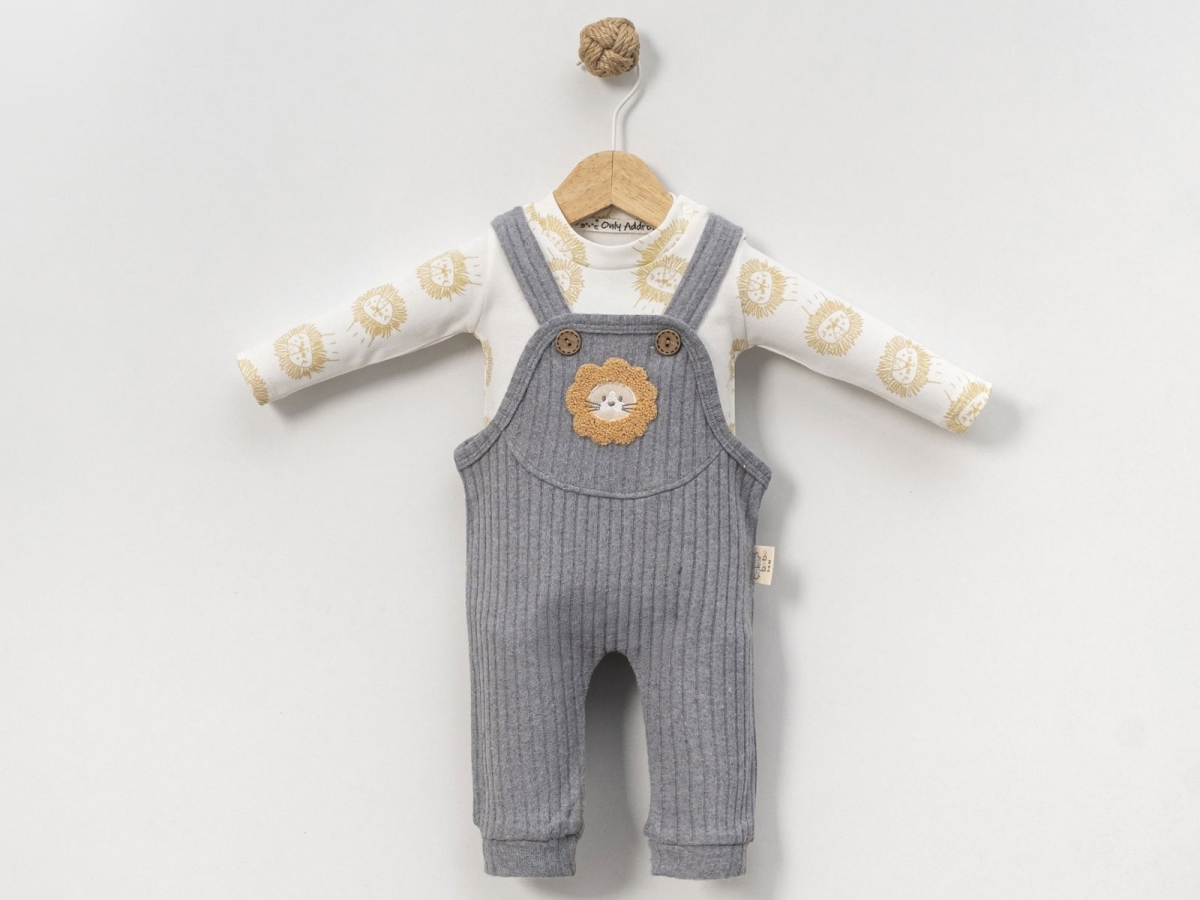ASLAN NAKIŞLI ERKEK BEBE SLOPET 7028