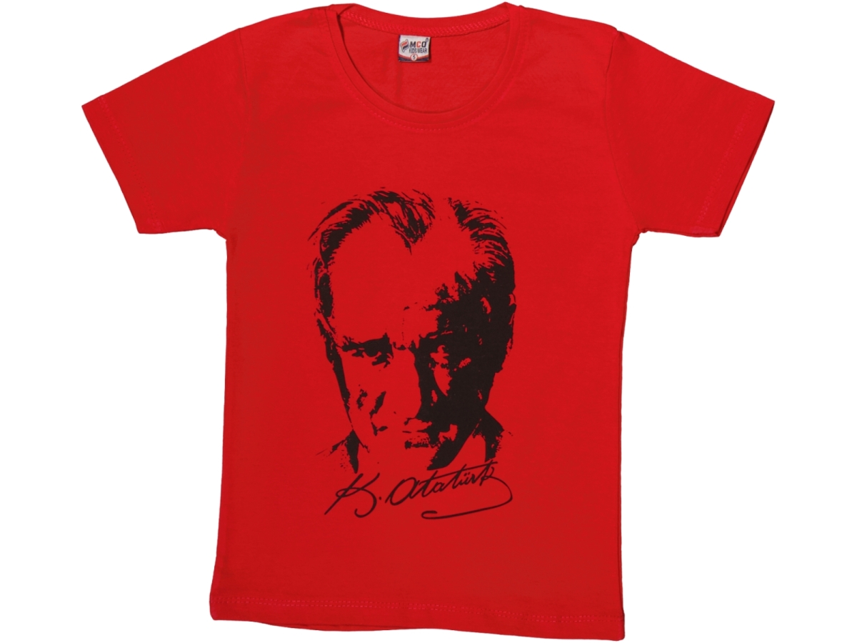 ATATÜRK  BASKILI TİŞÖRT 13/16 YAŞ