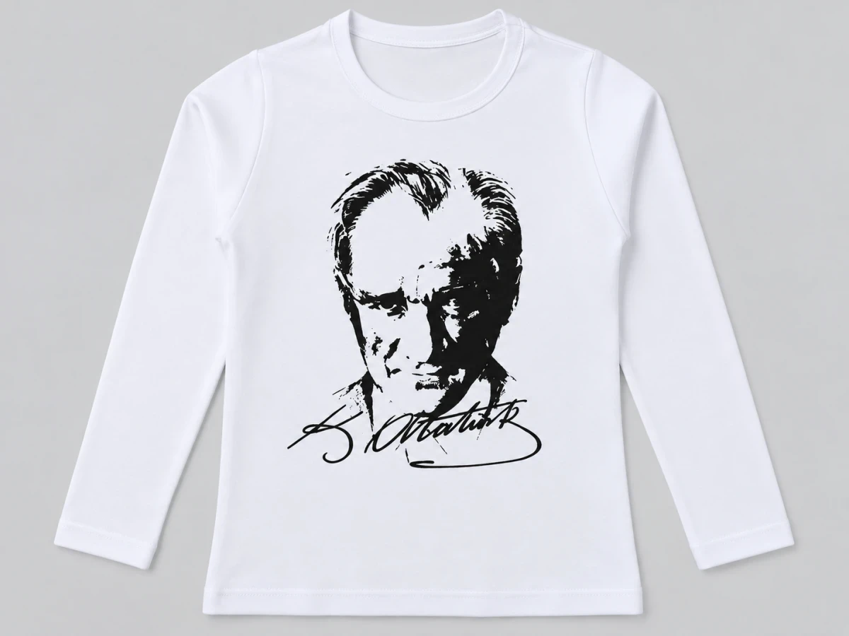 ATATÜRK BASKILI UZUNKOL ÇOCUK BADİ 5975