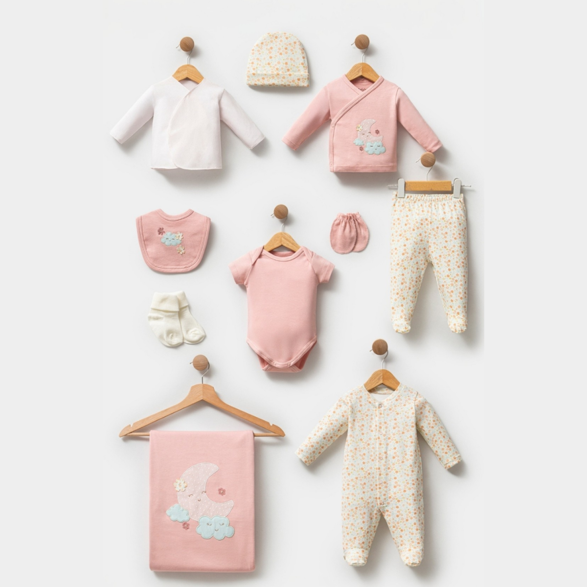 AYBALAM 10 PARÇA BEBE ZIBIN SET 10123