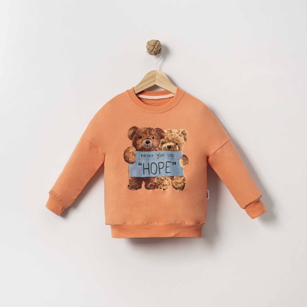 AYICIK BASKILI  3/6 YAŞ OVERSİZE KIZ SWEAT
