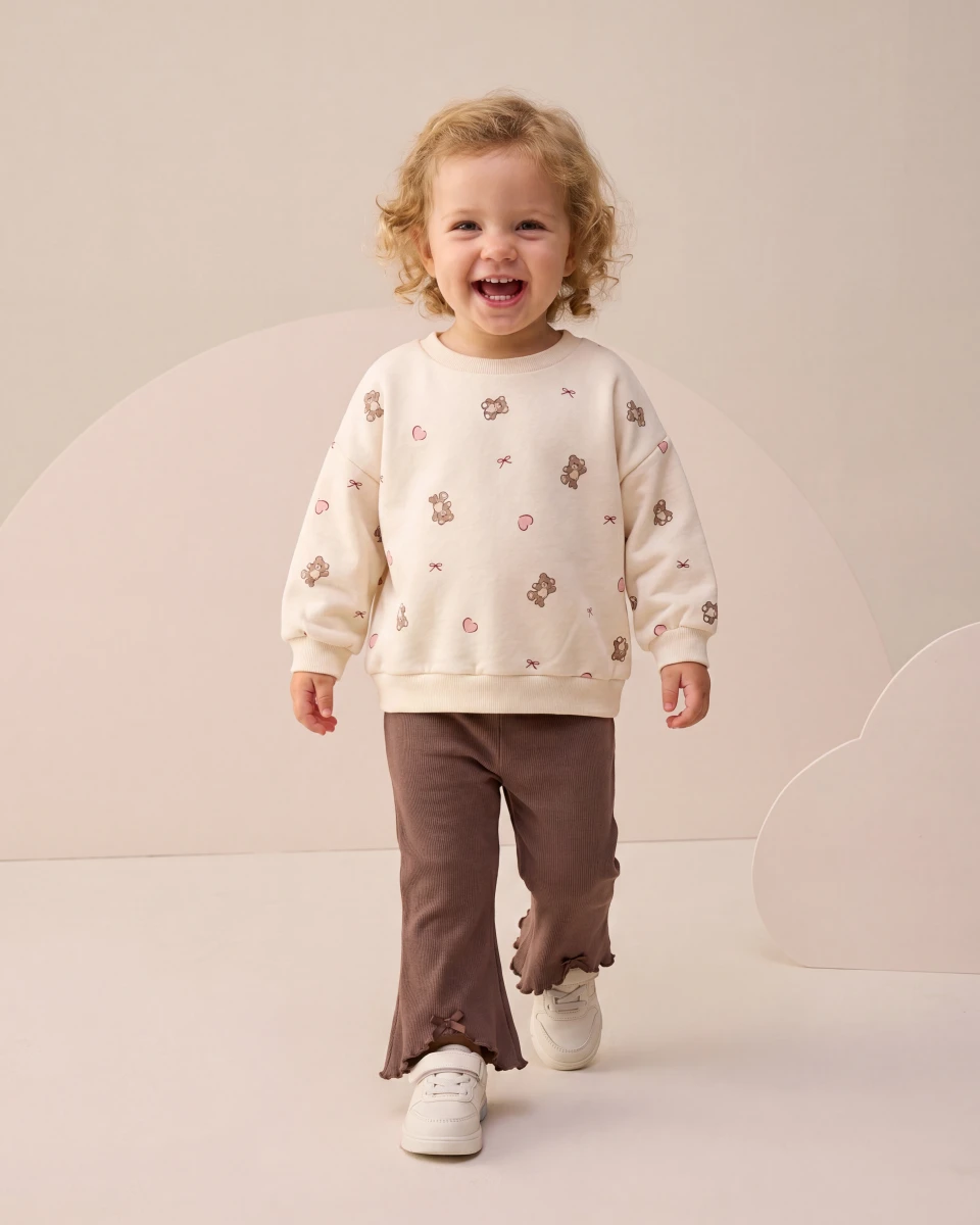 AYICIK KALPLİ KIZ BEBE TAKIM 26224