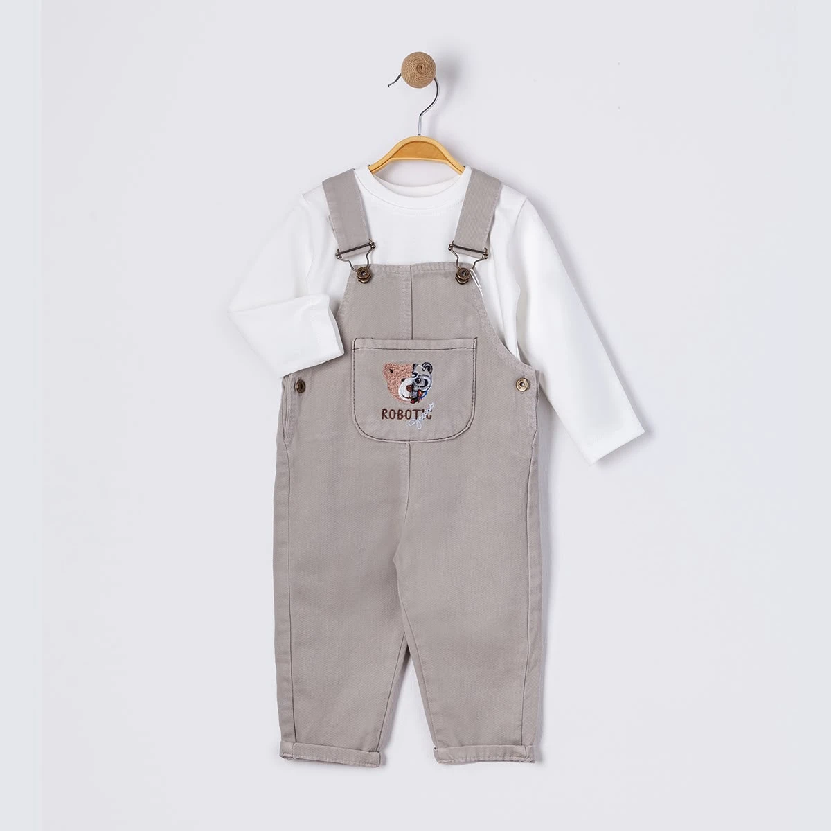  AYICIK NAKIŞLI BADİLİ ERKEK BEBE SALOPET 6351