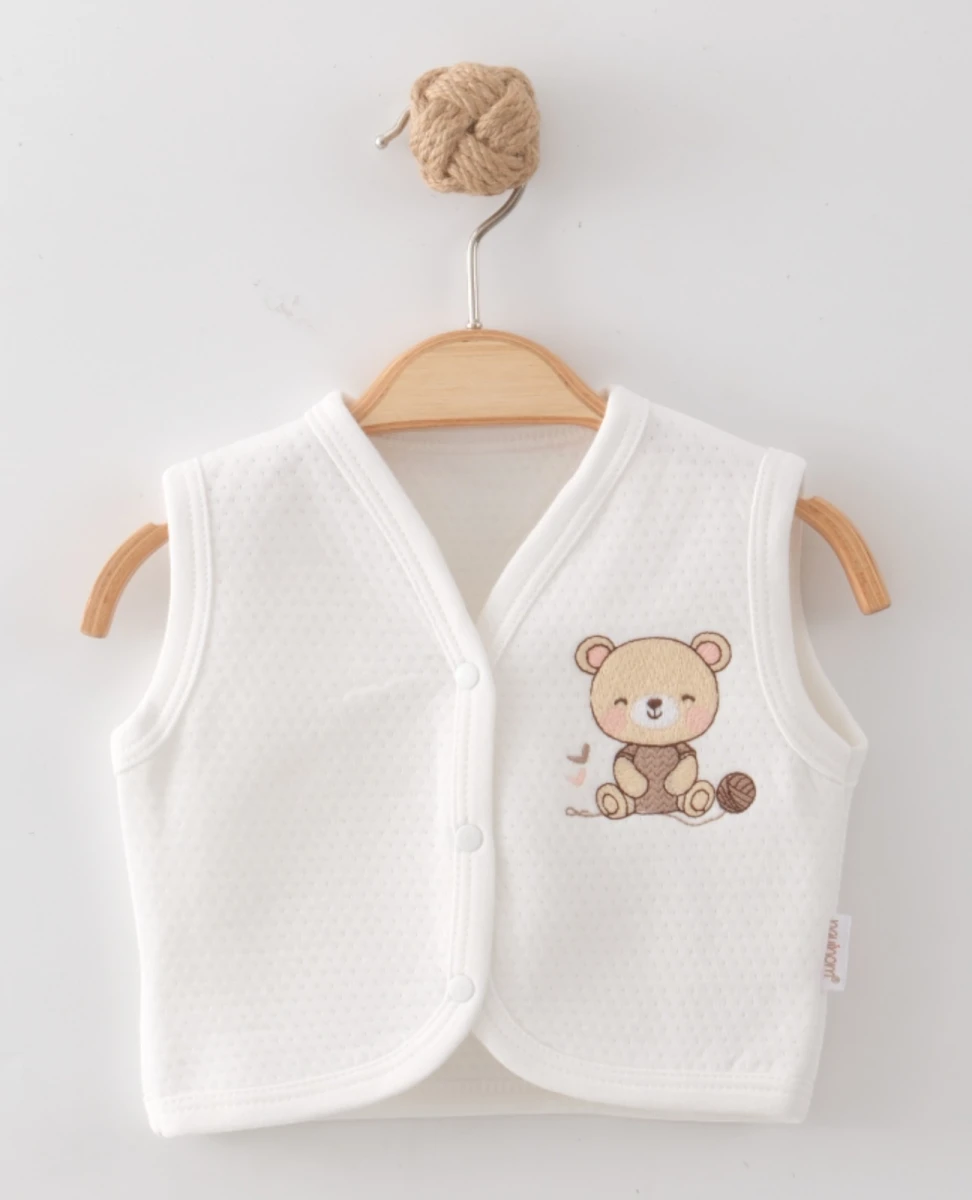 AYICIK NAKIŞLI PENYE BEBE YELEK 0220