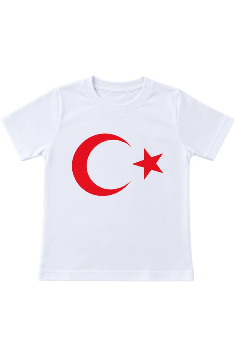AYYILDIZ BASKILI KISA KOL ÇOCUK TİŞÖRT 5871