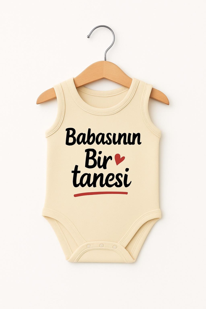 BABASININ BİR TANESİ BASKILI ASKILI ÇITÇITLI BADİ 3063