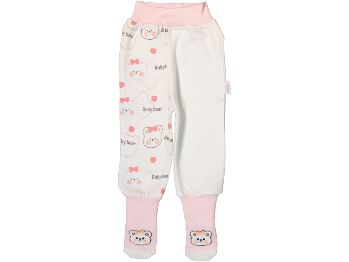 BABY BEAR BASKILI ÇORAPLI TEK ALT