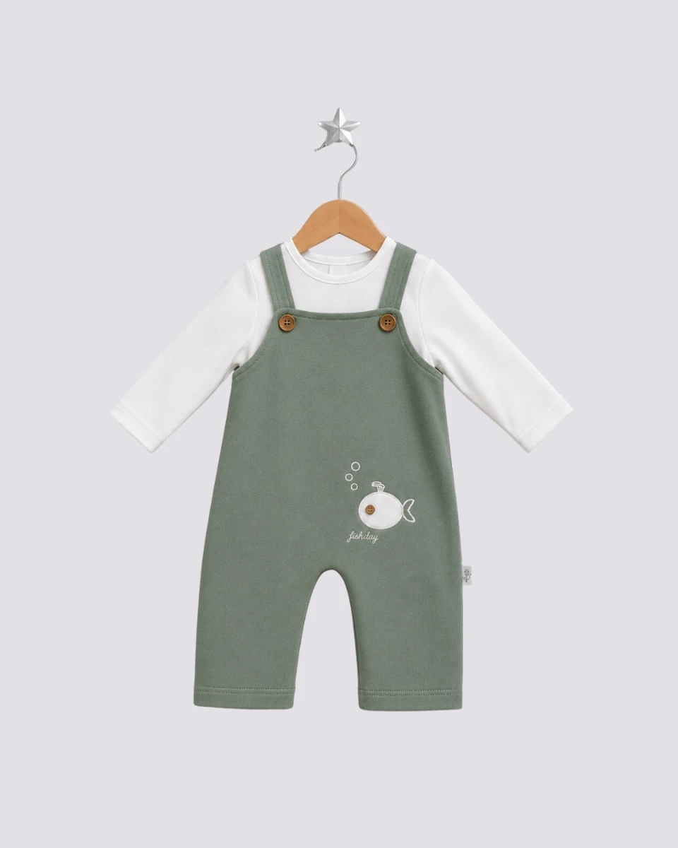 BALIK NAKIŞLI ERKEK BEBE TULUM 9199