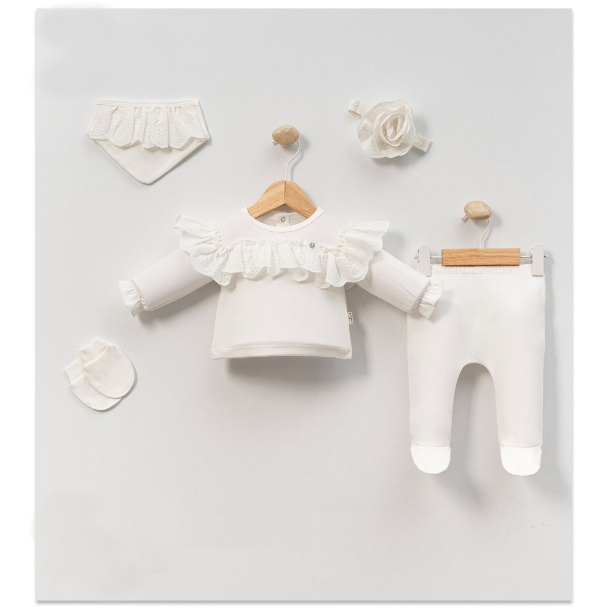 BASING KIZ BEBE 5 Lİ ZIBIN SET 2112