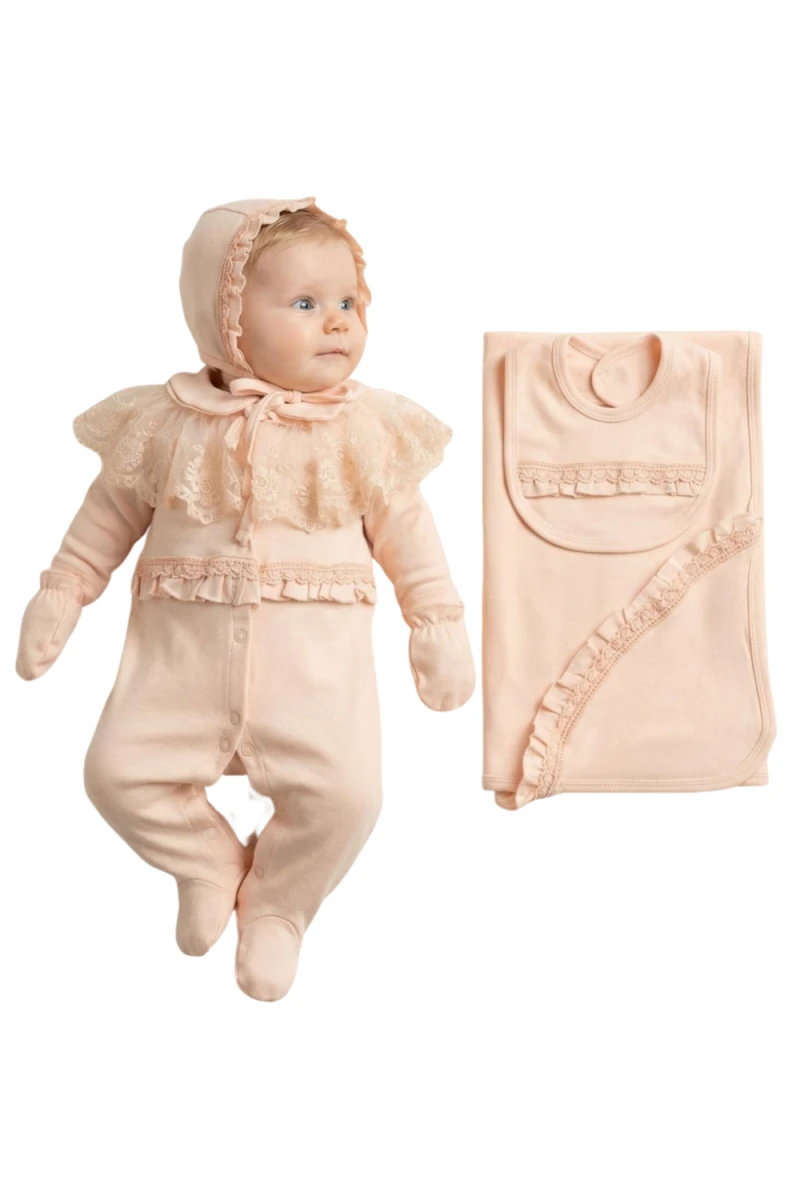 BATTANİYELİ TULUMLU KIZ BEBE TAKIM 256