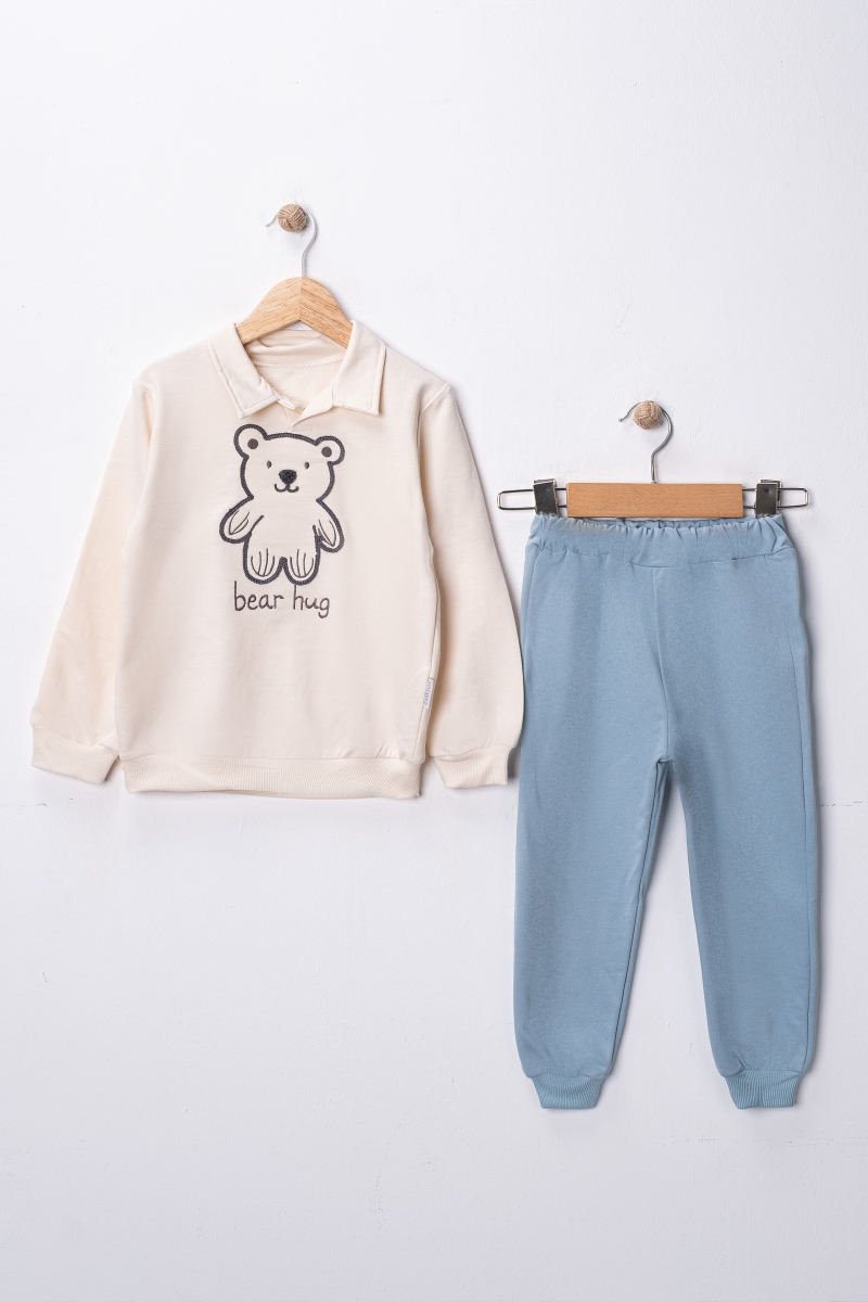 BEAR HUG AYI BASKILI ERKEK ÇOCUK TAKIM 2332