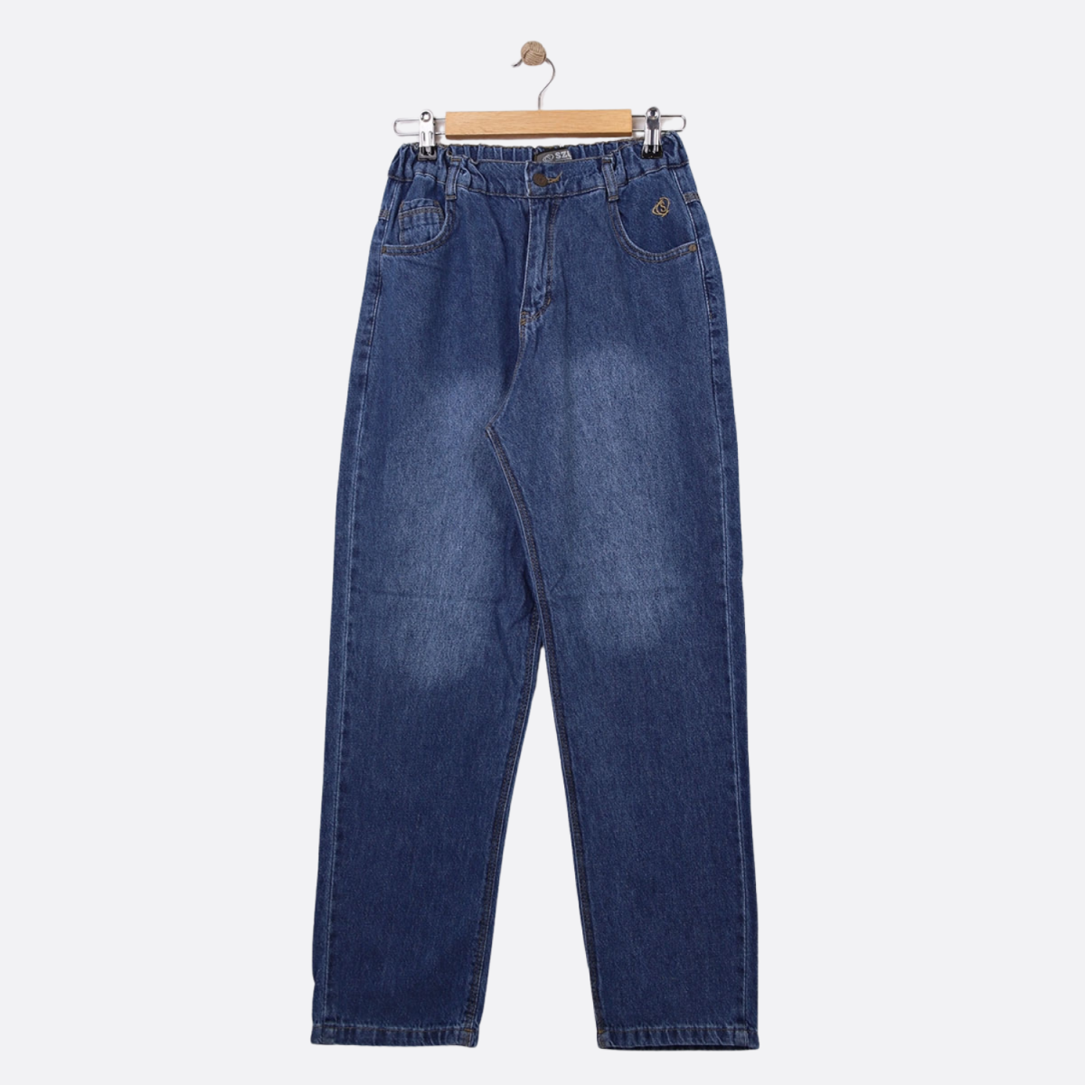BEL LASTİKLİ ERKEK ÇOCUK KOT PANTOLON 88582