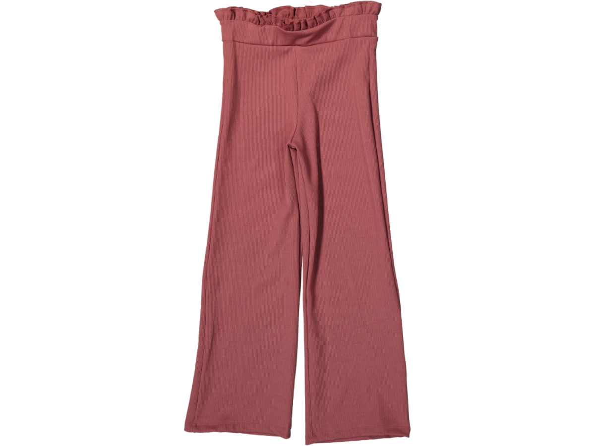 BELİ FIRFIRLI  FİTİLLİ GENİŞ KESİM PANTOLON