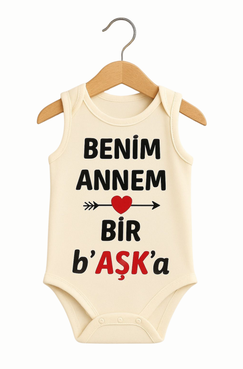 BENİM ANNEM BİR BAŞKA BASKILI ASKILI ÇITÇITLI BADİ 3070