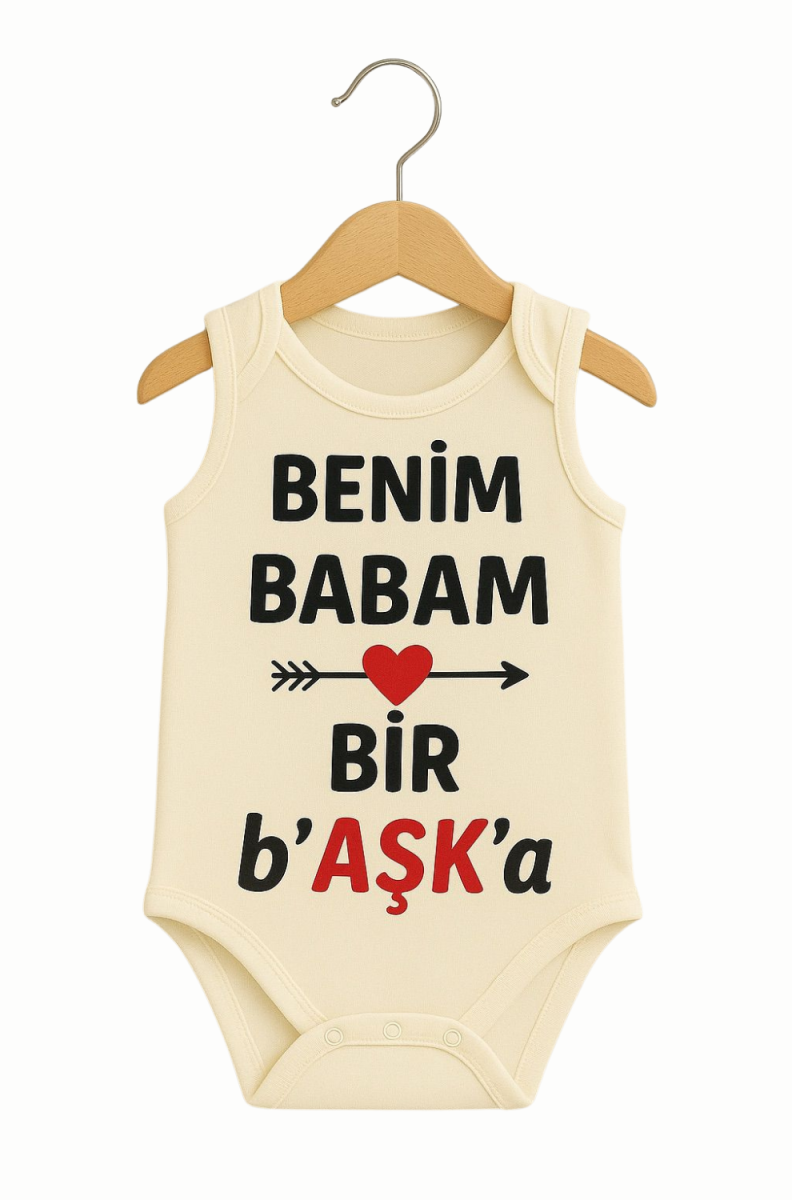 BENİM BABAM BİR BAŞKA BASKILI ASKILI ÇITÇITLI BADİ 3071