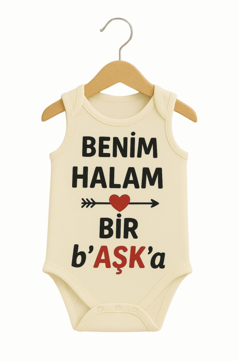 BENİM HALAM BİR BAŞKA BASKILI ASKILI ÇITÇITLI BADİ 3073