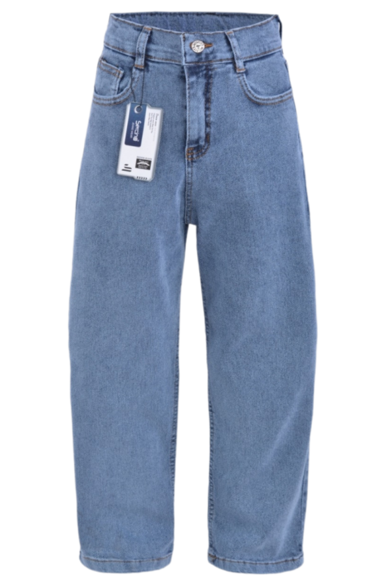 BERTAN BAGGY FİT PAMUKLU KOT PANTOLON 19624