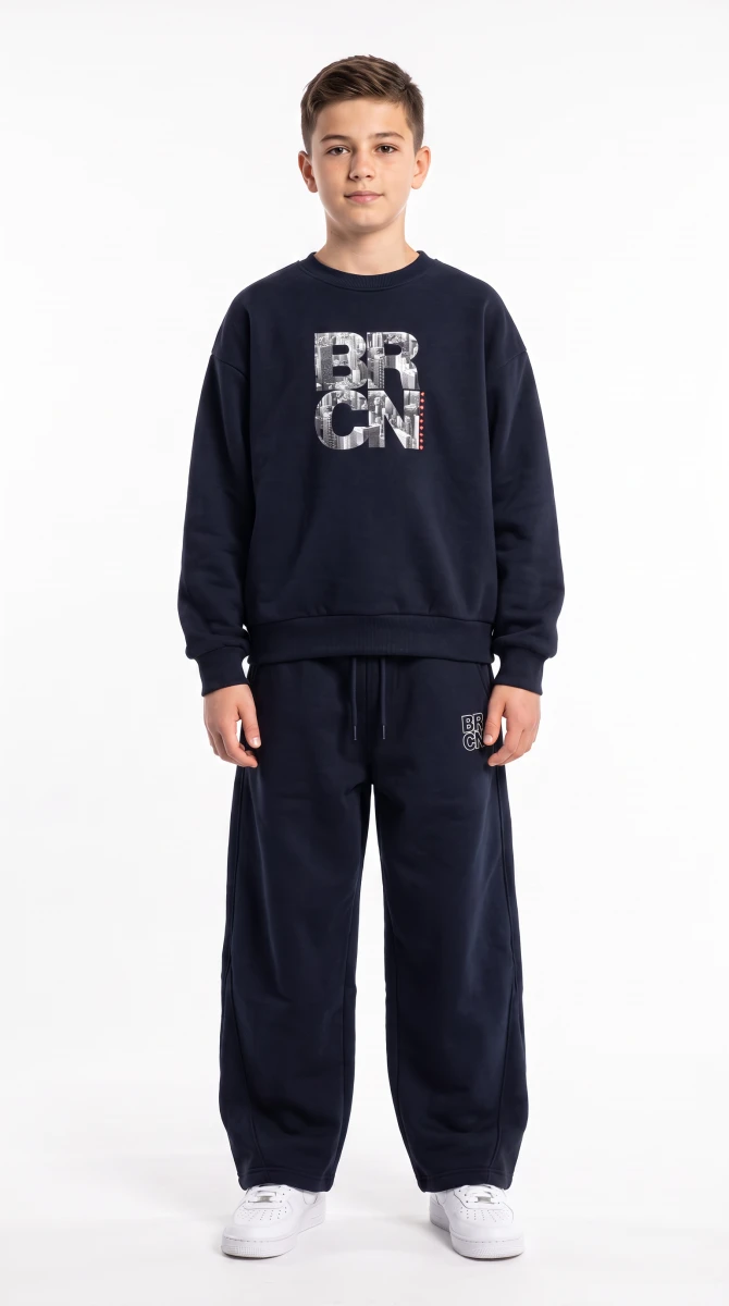 BRCN BASKILI 2 İP ERKEK ÇOCUK TAKIM EC111161