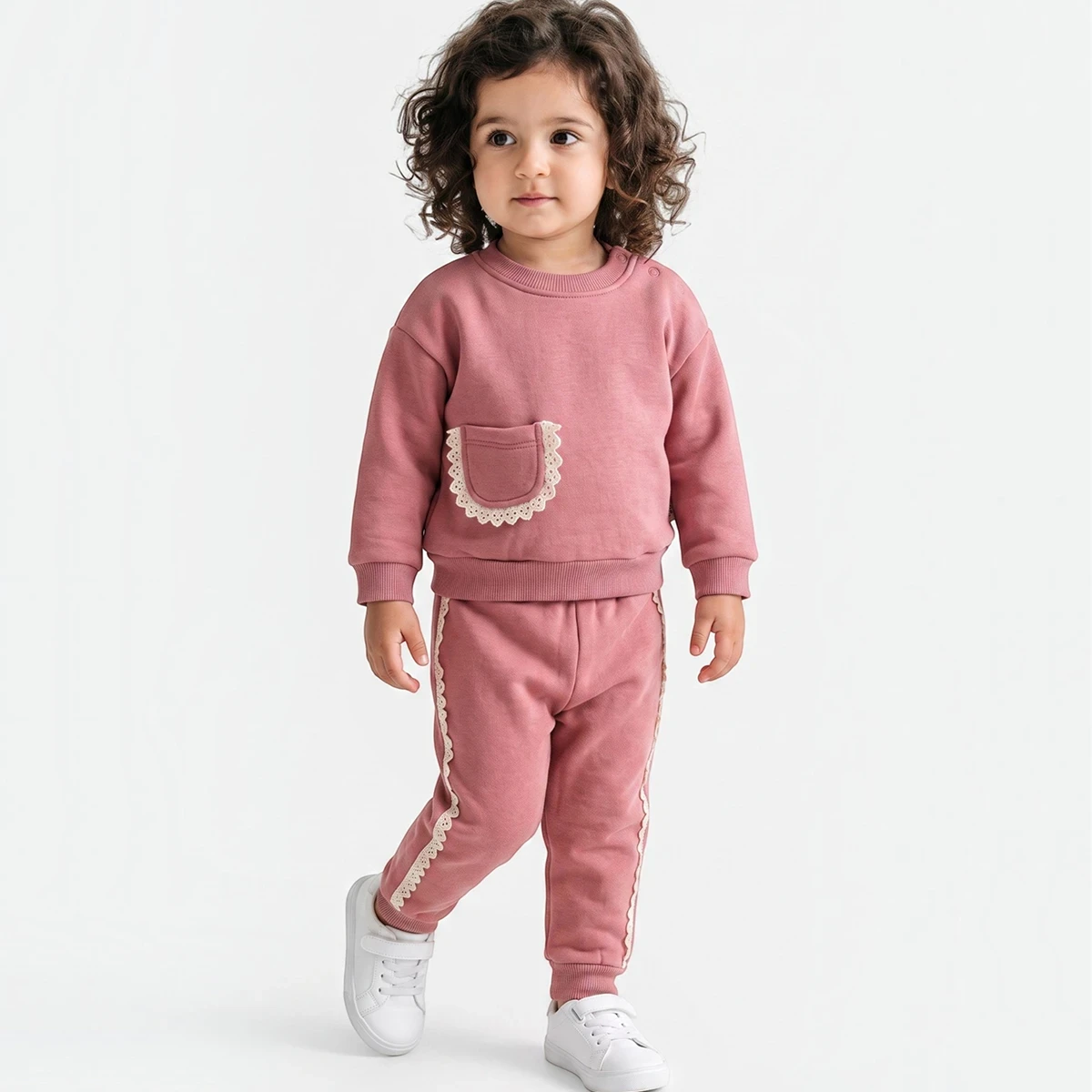 BRODELİ 3 İP KIZ BEBE TAKIM 3310