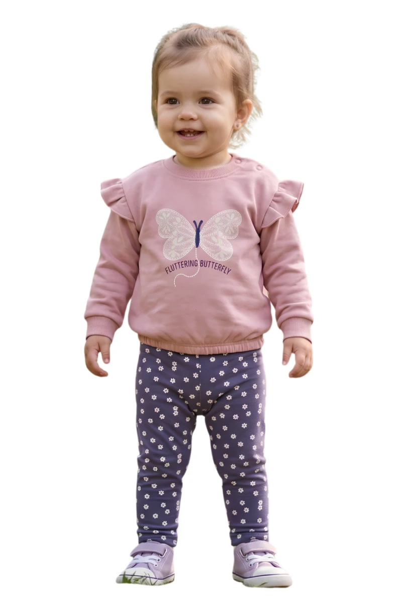 BUTTERFLY KIZ BEBE TAKIM 26724