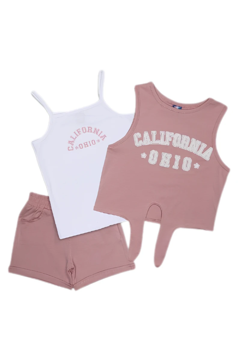 CALIFORNIA BASKILI KIZ ÇOCUK TAKIM 26503