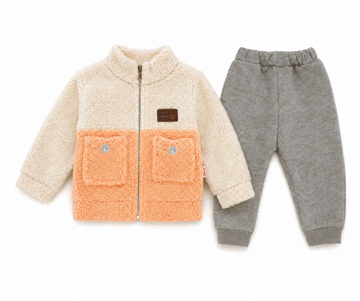 CEPLİ KUZU WELSOFT BEBE TAKIM 947