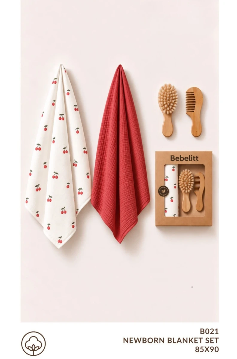 CHERRY DESEN BEBE BATTANİYE SET B021