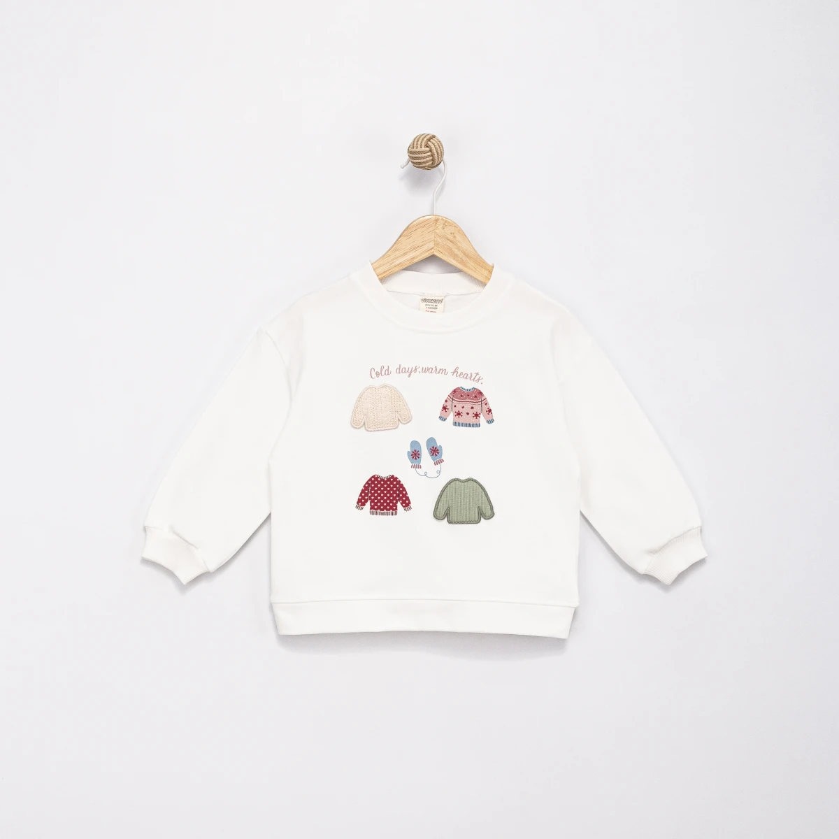 COLD DAYS BASKILI 2 İP KIZ ÇOCUK SWEAT 0203-2