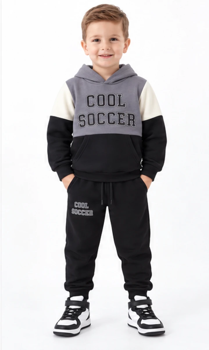 COOL BASKILI 3 İP ERKEK ÇOCUK TAKIM 26774