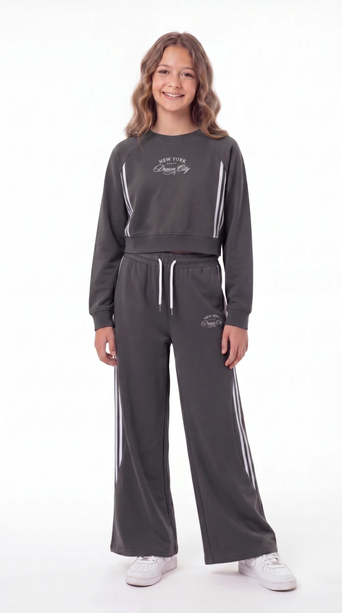 CROP BİYELİ 2 İP KIZ ÇOCUK TAKIM 11614