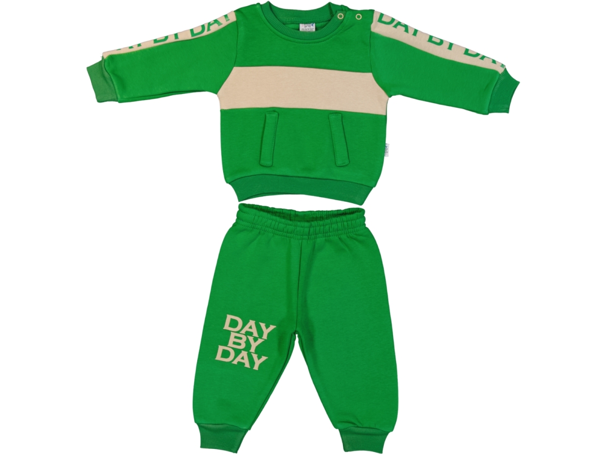 DAY BY DAY BASKILI 3 İP ERKEK BEBE TAKIM 25948