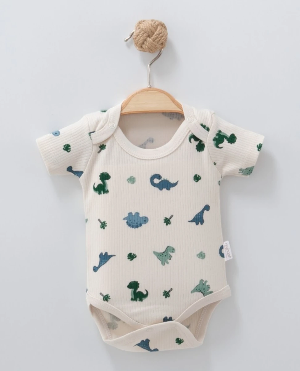DİNAZOR BASKILI YARIMKOL PENYE BEBE BADY 2661