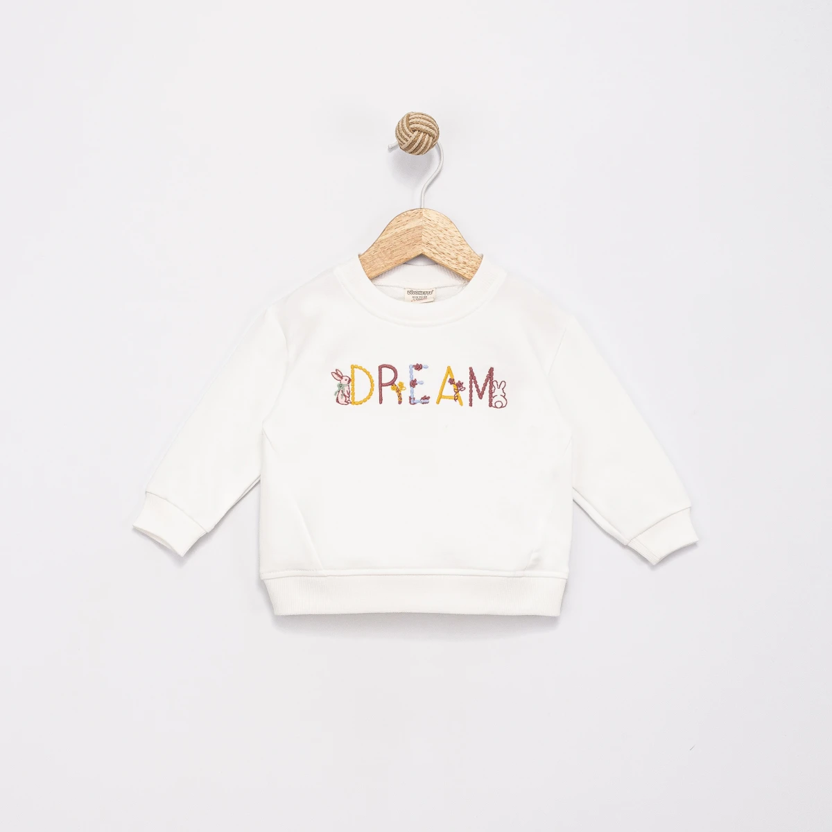 DREAM NAKIŞLI 2 İP KIZ BEBE SWEAT 0228-1