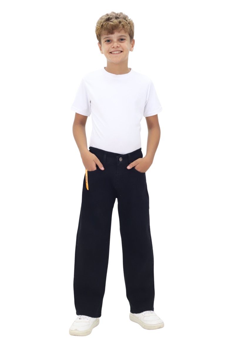 DÜZ MODEL ERKEK ÇOCUK KOT PANTALON 1361