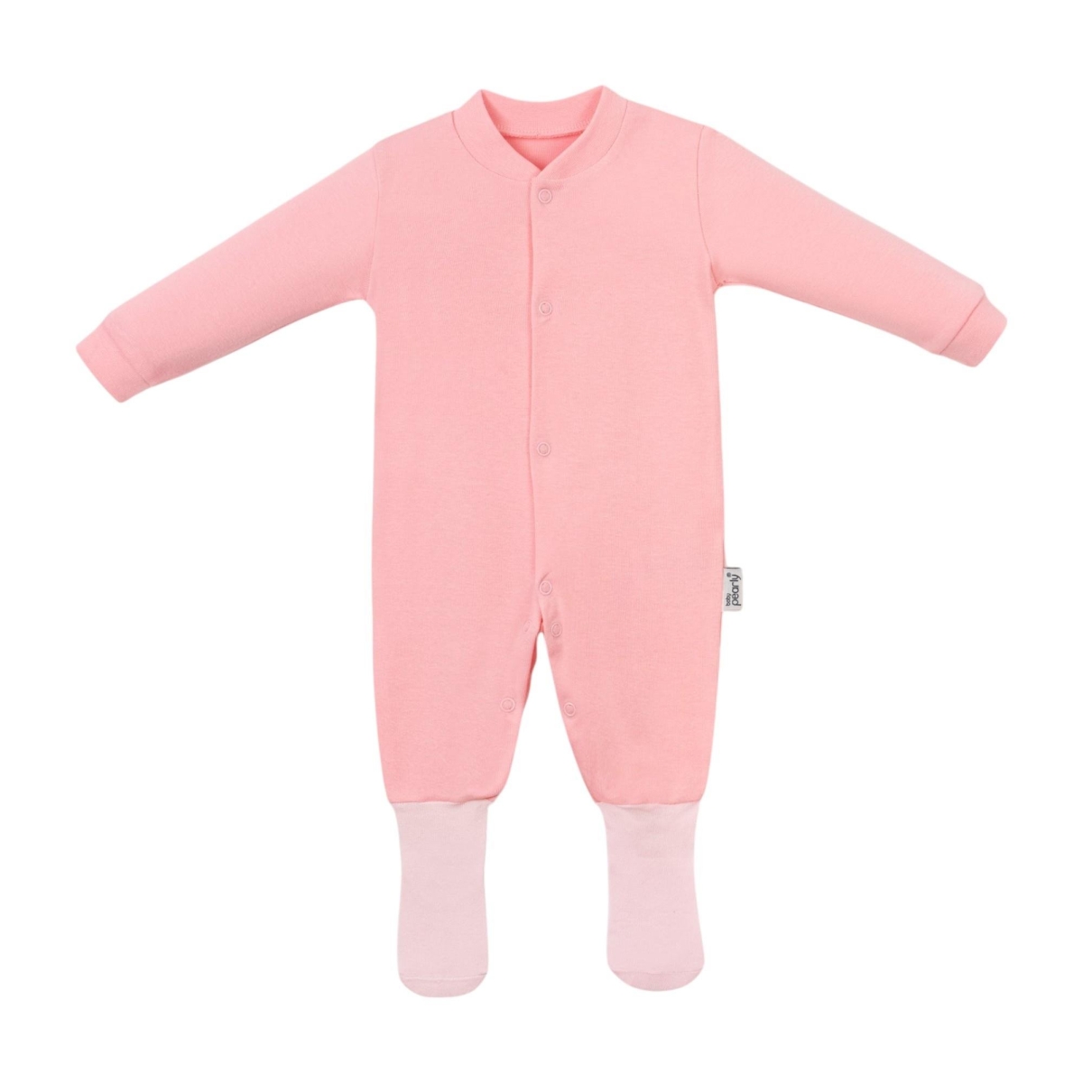 DÜZ PATİKLİ BEBE KIZ TULUM 24331
