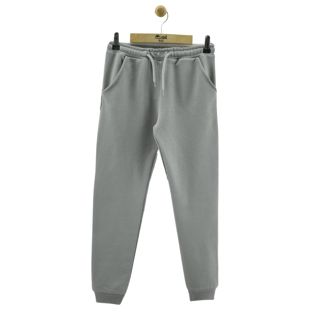 DÜZ RENK 3 İP OKUL EŞOFMAN ALT 7784-2