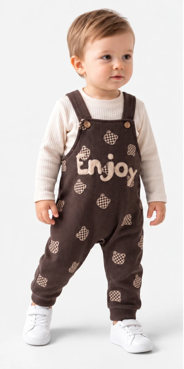 ENJOY NAKIŞLI 2 Lİ ERKEK BEBE SLOPET 1054
