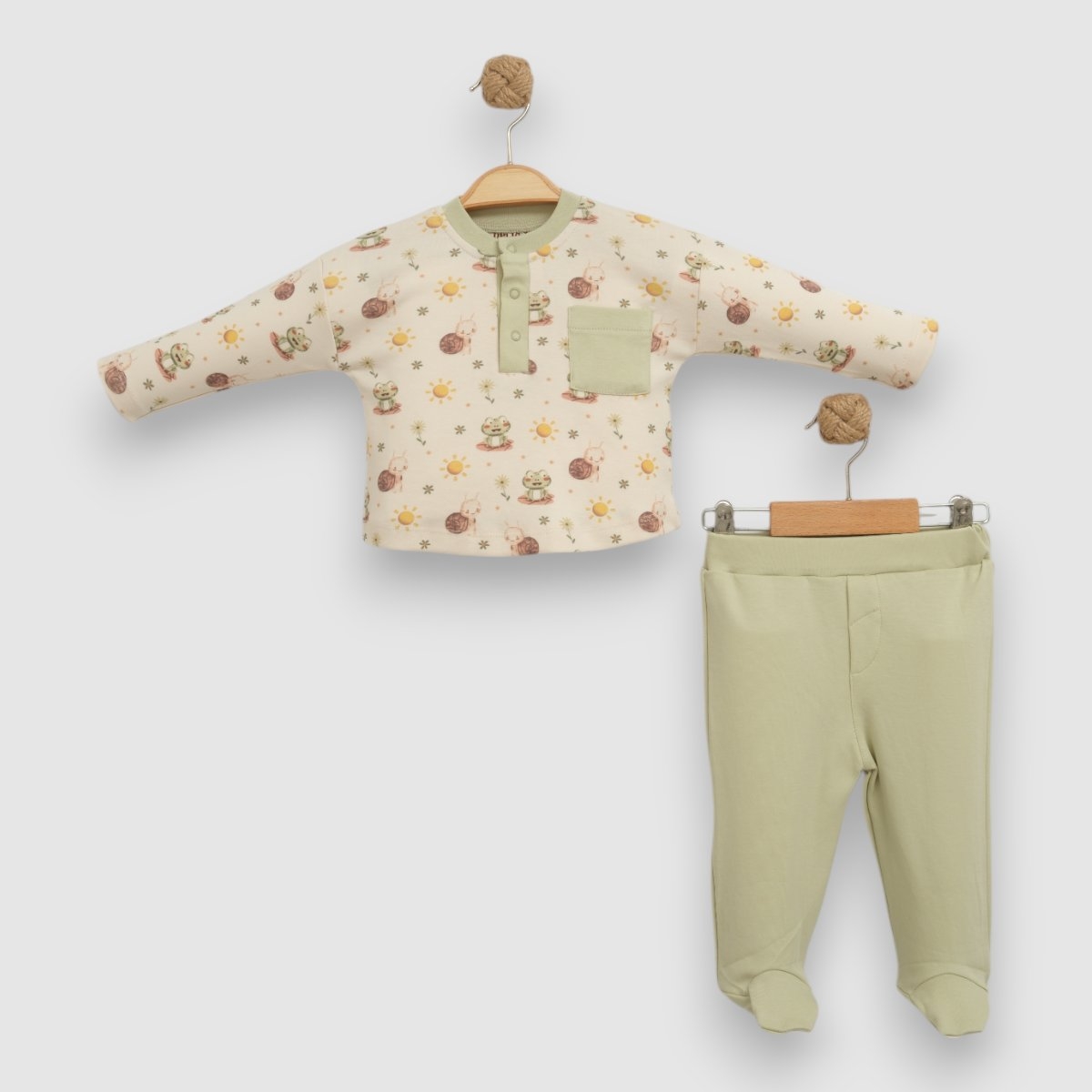 FAMİLY TİME PATİKLİ 2Lİ BEBE TAKIM 251376