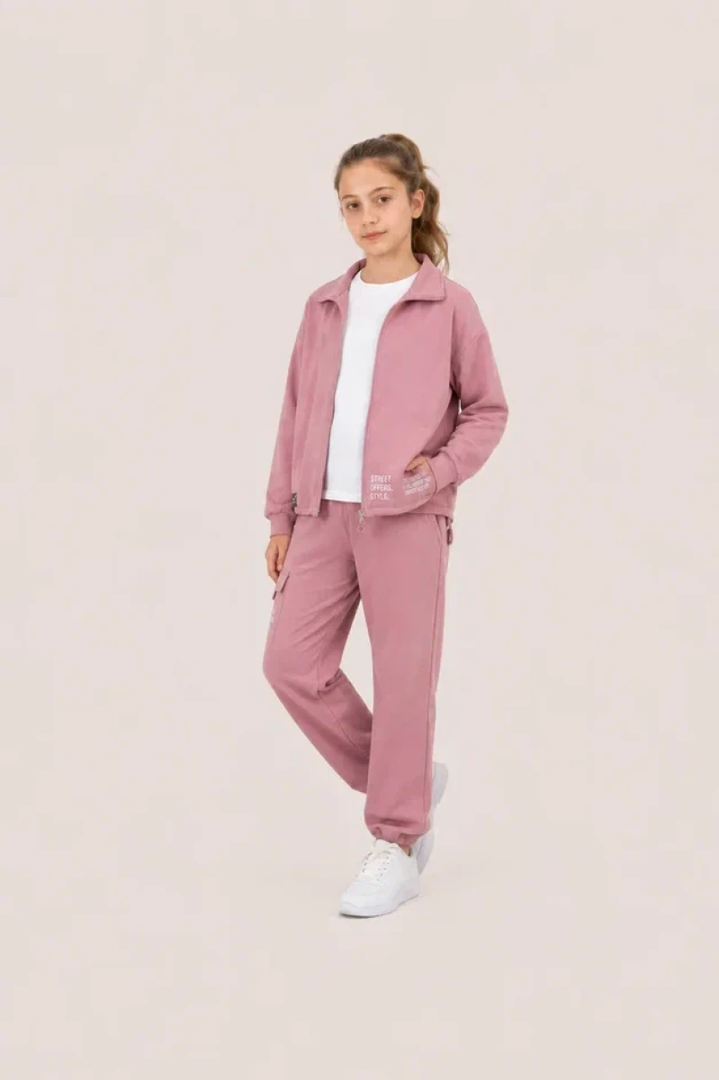 FERMUARLI 2 İP KIZ ÇOCUK TAKIM R26486