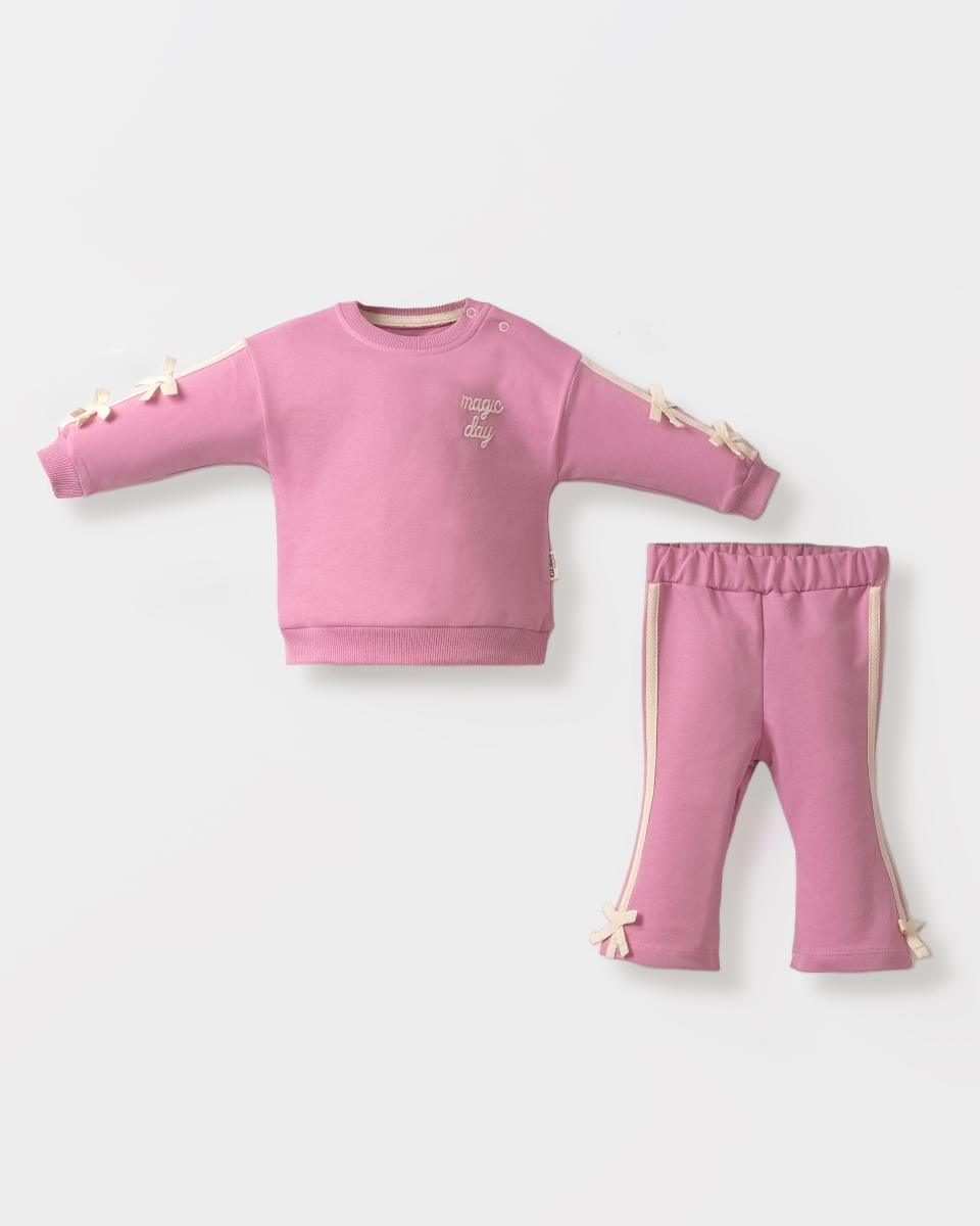 FİYONK DETAYLI MAGİC DAY NAKIŞLI BEBE TAKIM 4029
